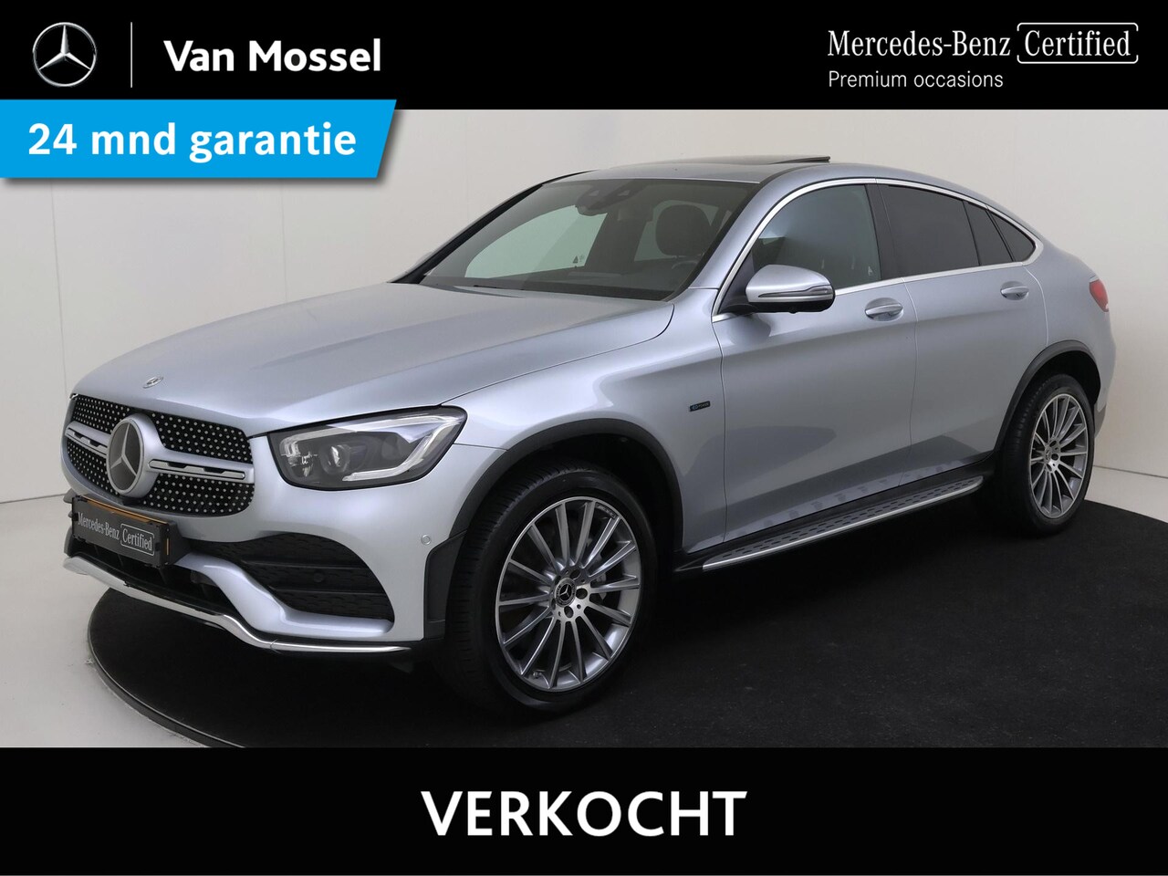 Mercedes-Benz GLC-klasse Coupé - 300e 4MATIC Premium Plus / Schuifdak/ 20 inch/ Burmester/ Memory/ - AutoWereld.nl