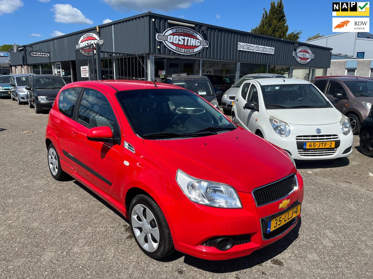 Chevrolet Aveo - 1.2 16V LS+(st-bekr,airco,nw-apk,bj10,2499,-) - AutoWereld.nl
