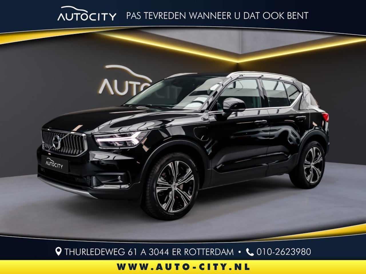 Volvo XC40 - T5 Inscription Plug-In Leder l Navi l Keyless - AutoWereld.nl