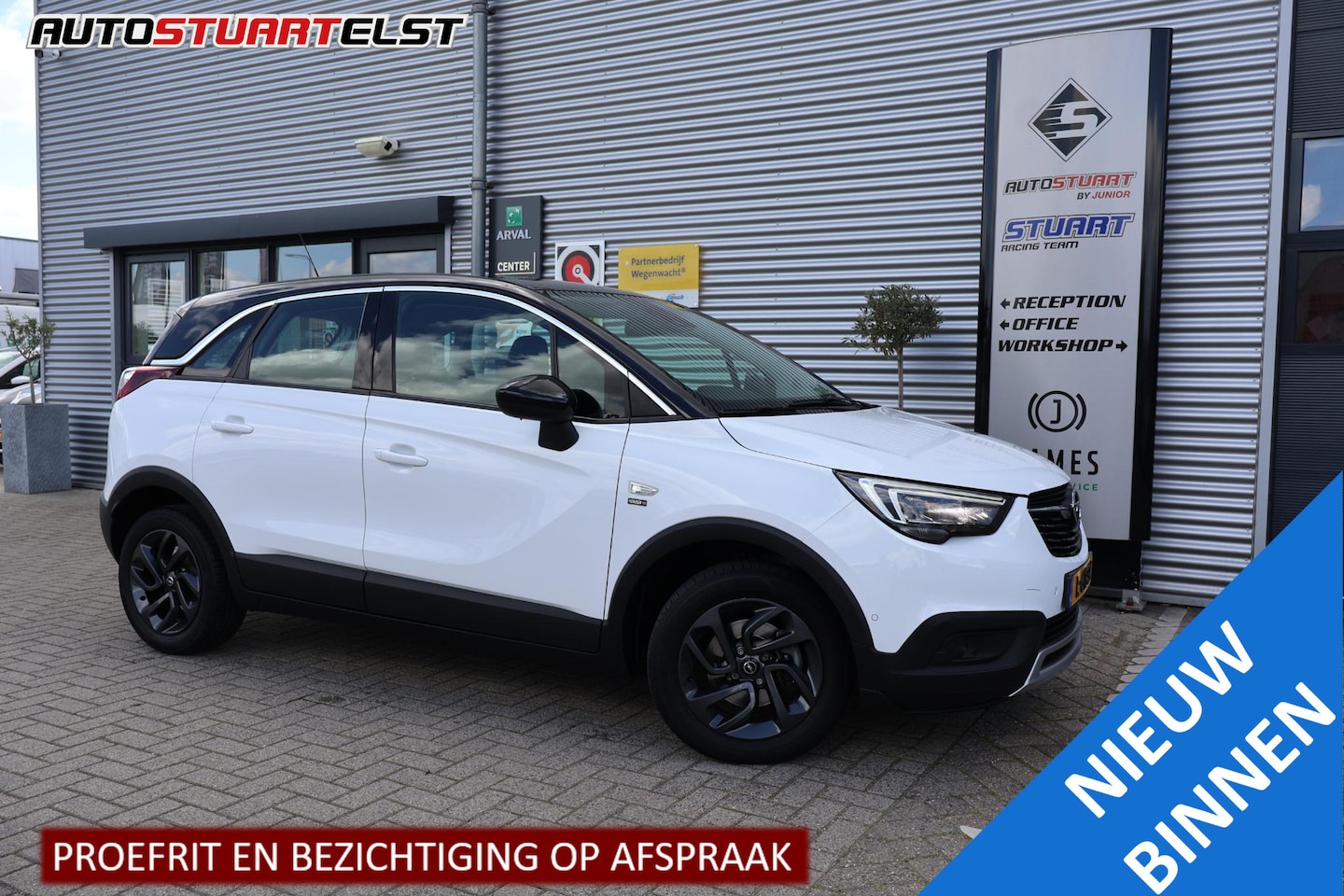 Opel Crossland X - 1.2 Turbo Innovation Camera | Carplay | Navi | PDC | Cruise | LED | 2 Kleurig | NL-Auto | - AutoWereld.nl