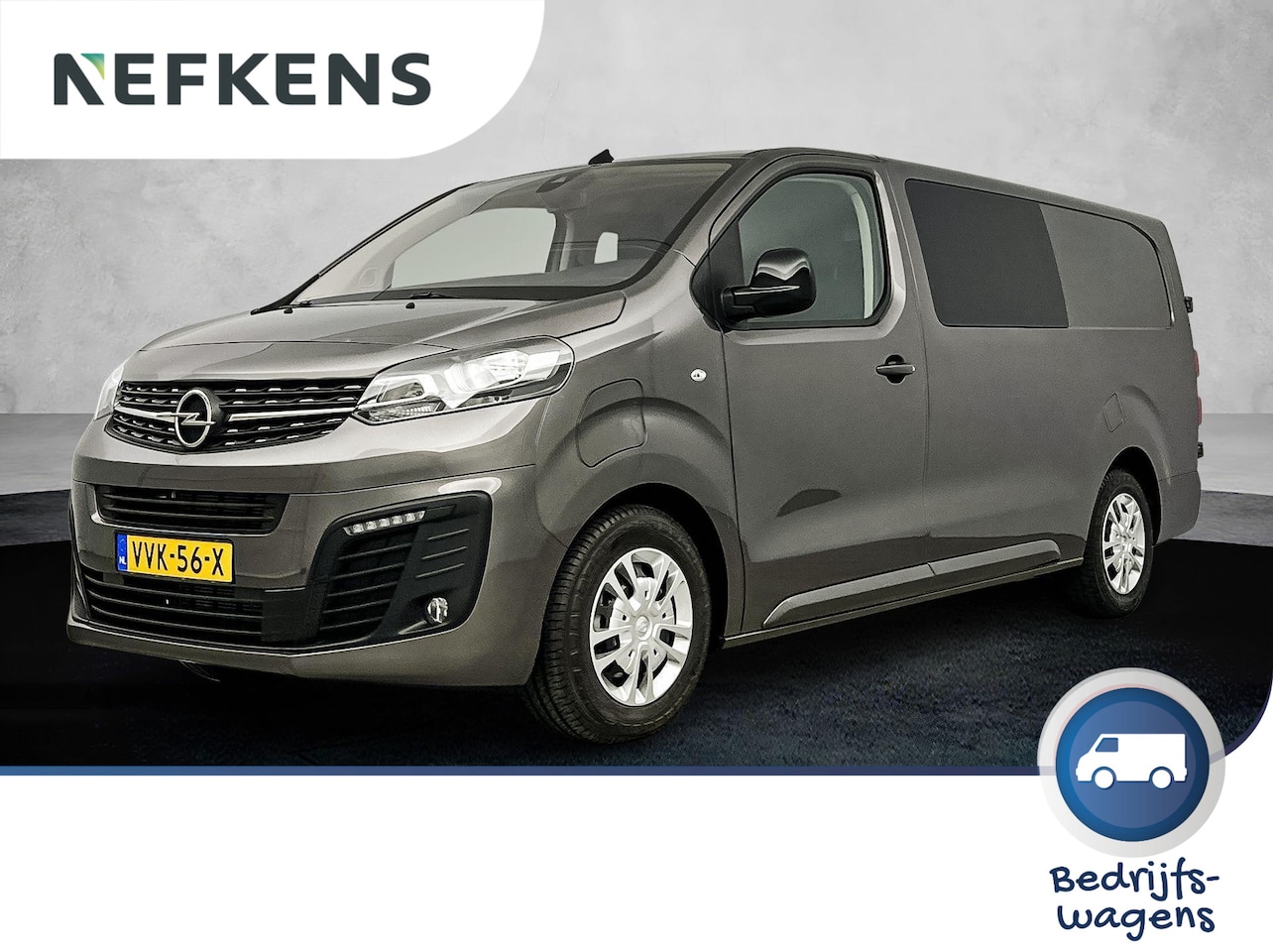 Opel Vivaro-e - Innovation 75 kWh 136 pk Dubbele Cabine | Navigatie | Achteruitrijcamera | 5-Persoons | Ai - AutoWereld.nl
