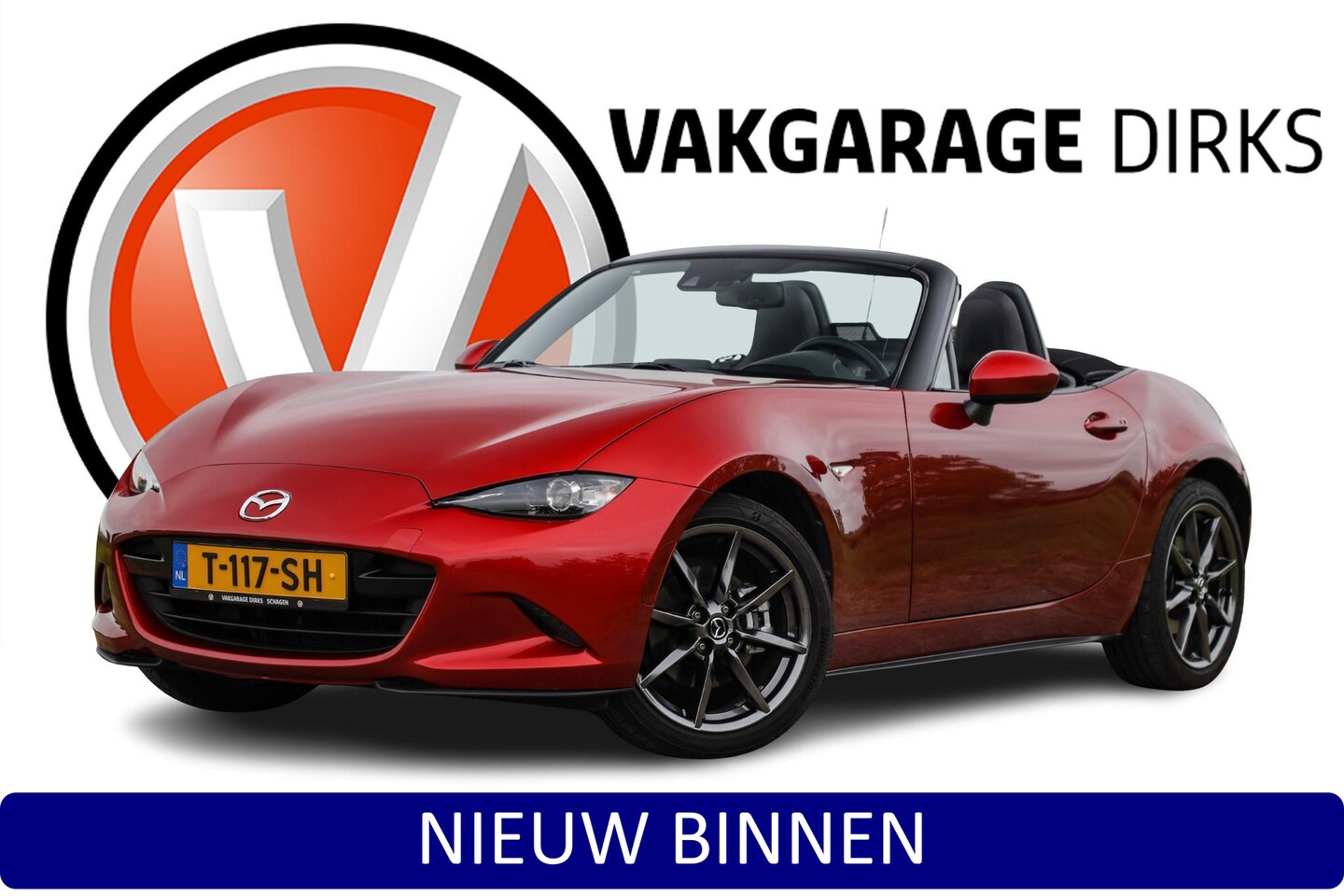 Mazda MX-5 - 2.0 SkyActiv-G 160 GT-M ✅ Leder ✅ Carplay ✅ LED - AutoWereld.nl