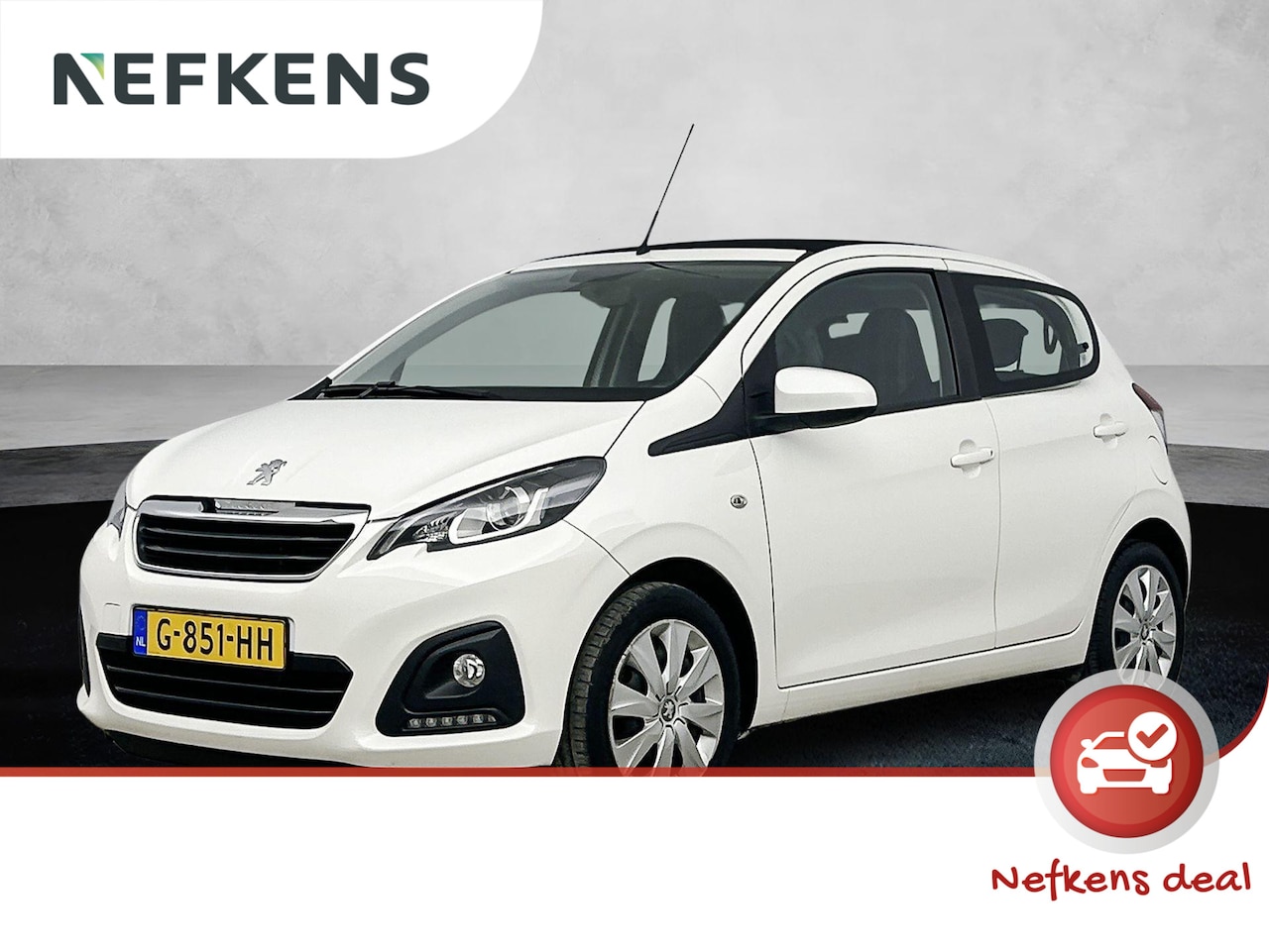 Peugeot 108 - 1.0 e-VTi Active TOP! | 1ste eigenaar | Camera | Cabrio | Airco | AppleCarPlay/Android - AutoWereld.nl