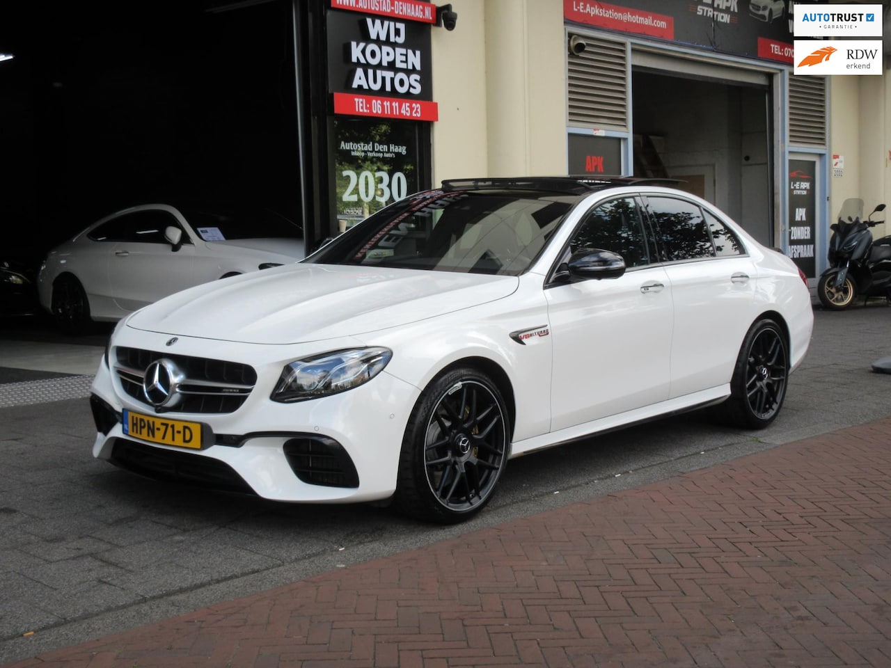 Mercedes-Benz E-klasse - AMG 63 S 4MATIC+ Schaal Memory Burmester Pano Incl BTW! - AutoWereld.nl