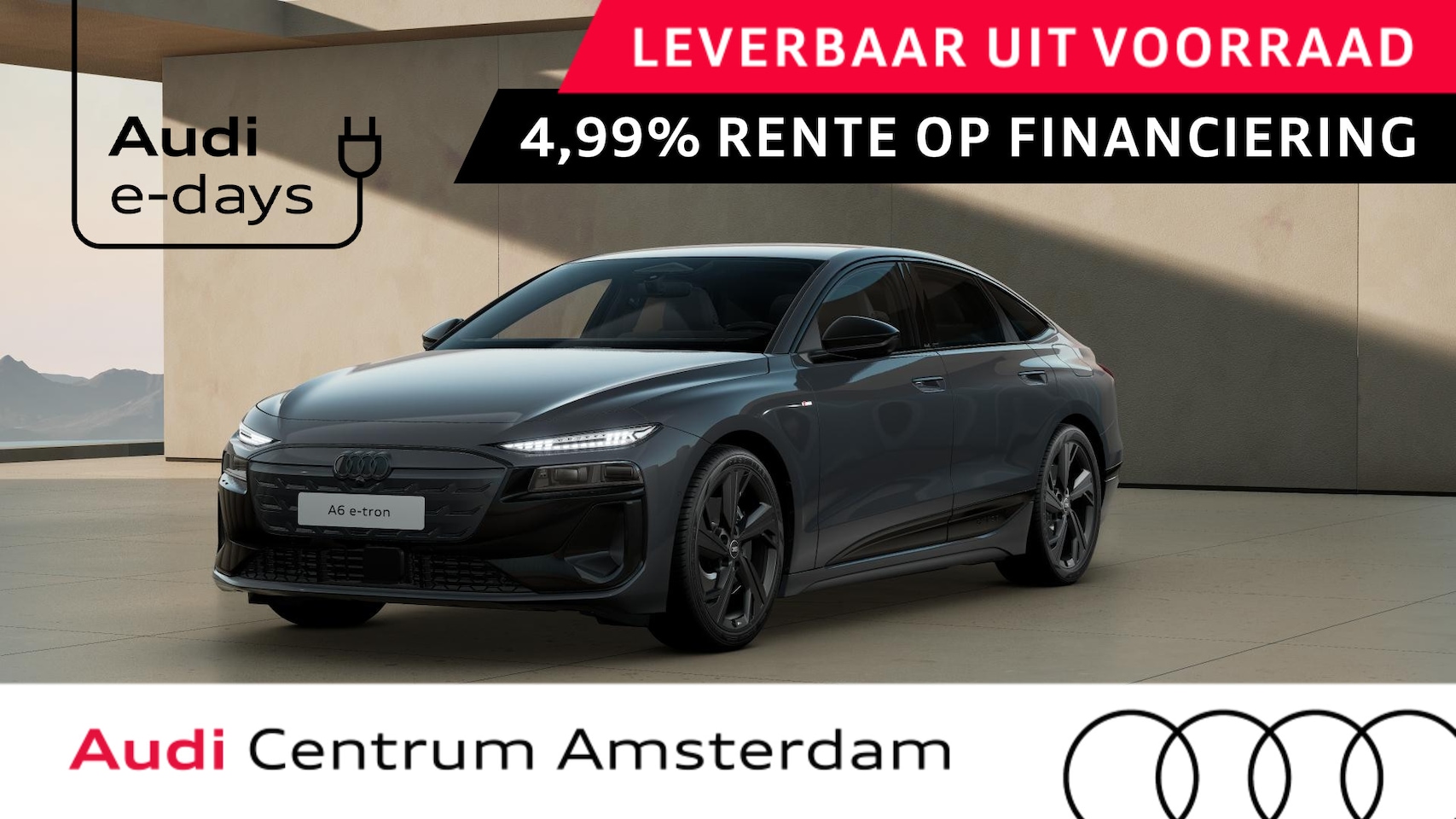 Audi A6 Sportback e-tro - Sportback e-tron S edition performance 100 kWh adaptive luchtvering, omgevingscamera's, ad - AutoWereld.nl