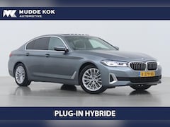 BMW 5-serie - 520e Business Edition Plus | Panoramadak | Leder | Stoelverwarming | Camera | PDC V+A