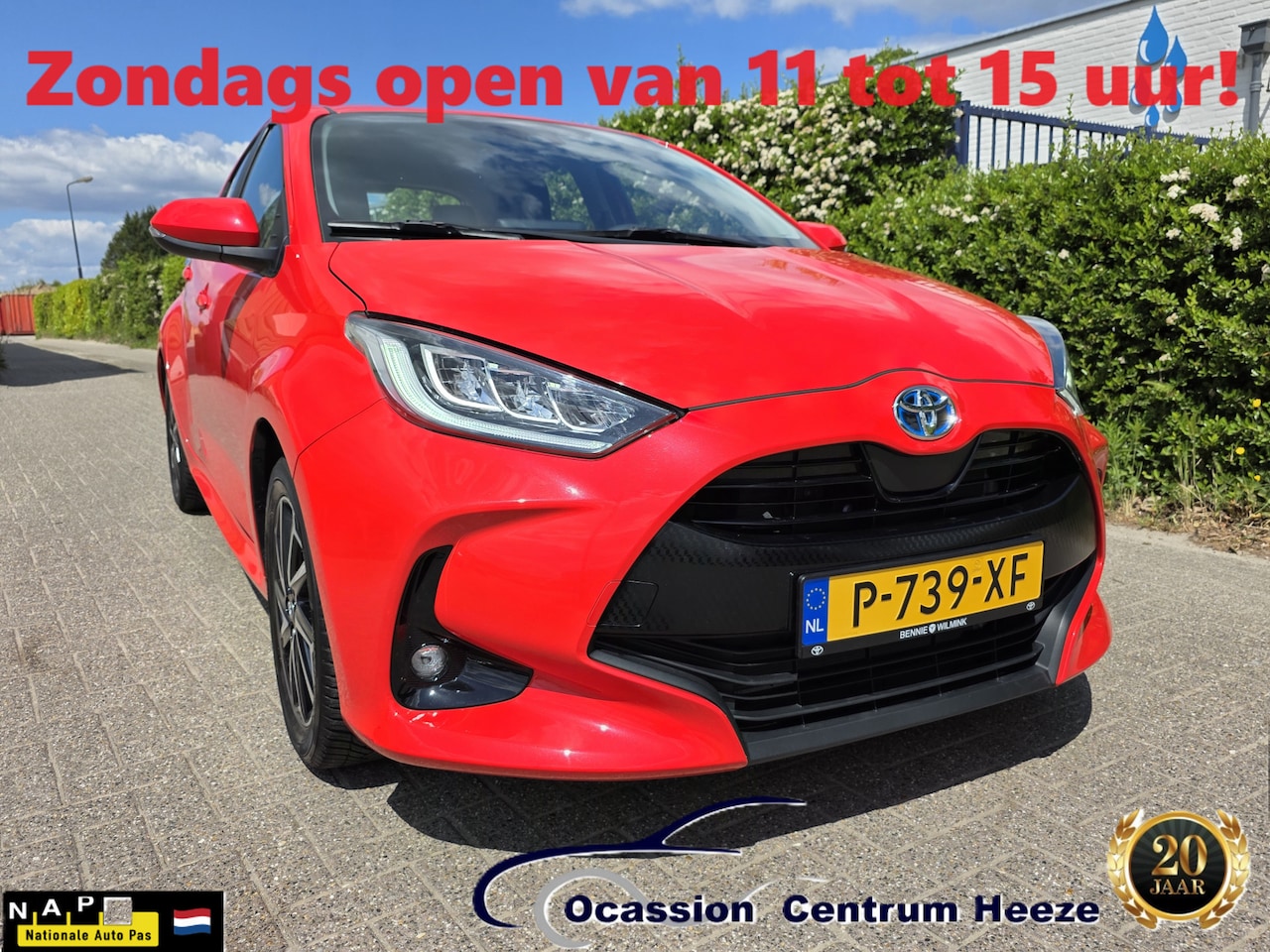 Toyota Yaris - 1.5 Hybrid Dynamic 1.5 Hybrid Dynamic, 1e Eig! Carplay! Camera! Zondag OPEN! - AutoWereld.nl