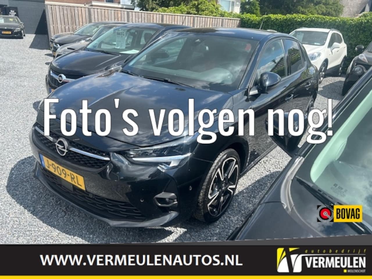 Opel Corsa - 1.2 Turbo 100PK GS Line + 17"/ Navi/ Clime/ Cruise/ Camera/ CarPlay/ Full-LED/ NL auto - AutoWereld.nl