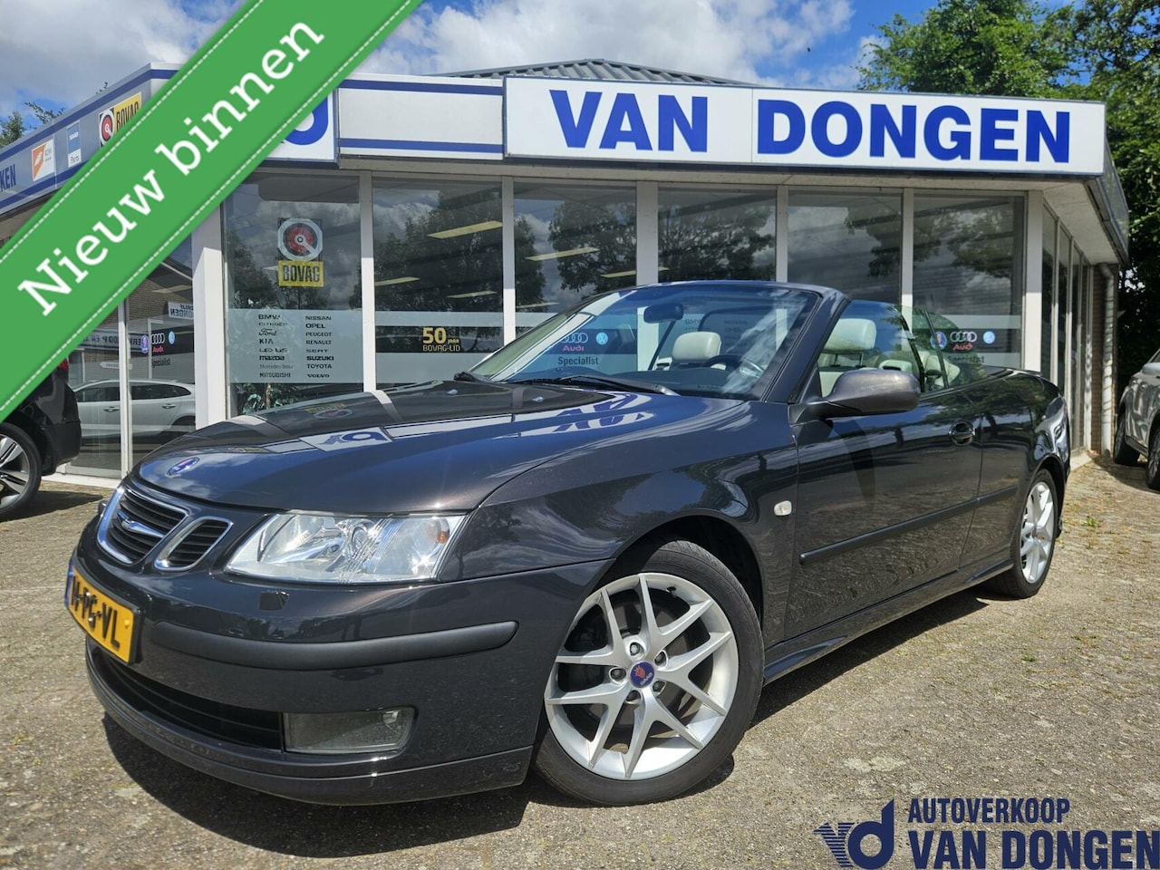 Saab 9-3 Cabrio - 2.0T Aero Automaat | 210 PK | NL-Auto / Trekhaak - AutoWereld.nl