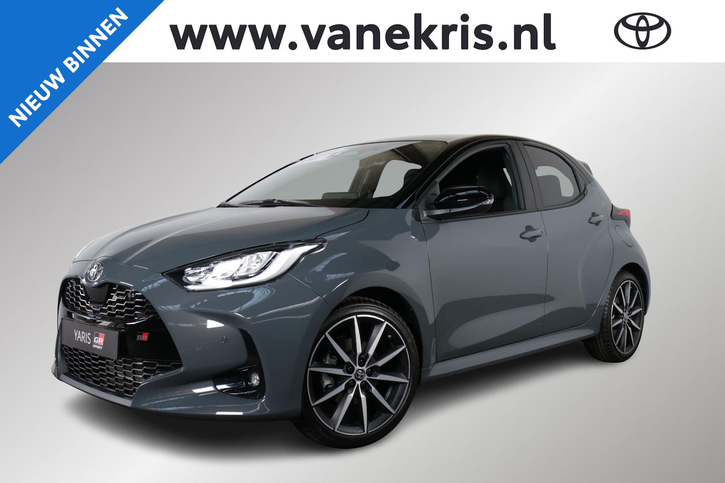 Toyota Yaris - 1.5 Hybrid 130 GR Sport, NIEUW, Direct leverbaar! , Facelift GR SPORT - AutoWereld.nl
