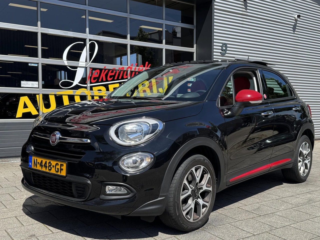 Fiat 500 X - 1.6i- 16V Rosso Amore Edizione - Panorama Schuifdak I Navigatie I Airco I PDC I Sport velg - AutoWereld.nl