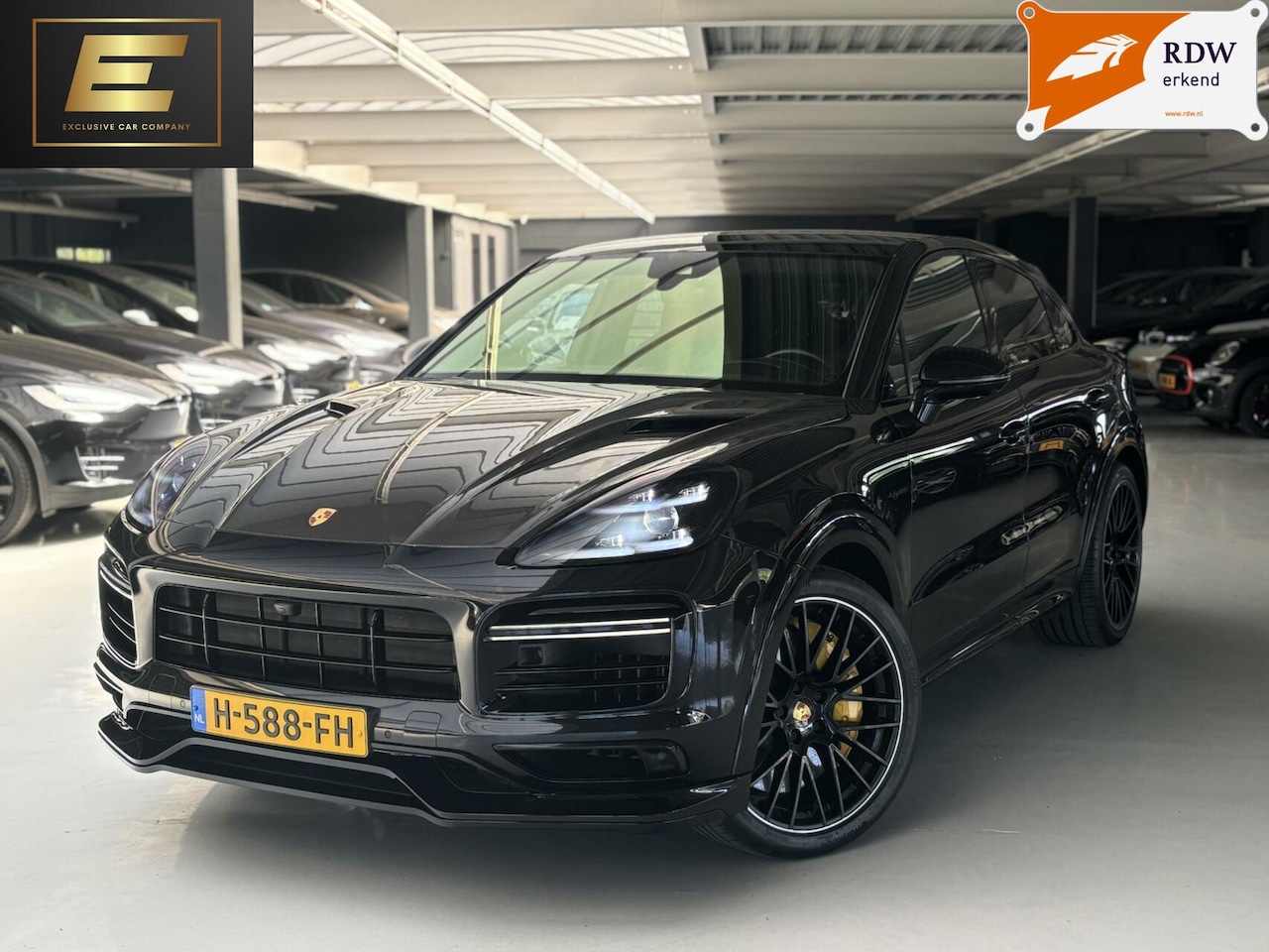 Porsche Cayenne Coupé - 4.0 Turbo S E-Hybrid | Techart | Sport Chrono | Carbon afwerking - AutoWereld.nl