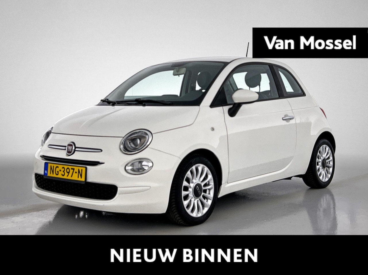 Fiat 500 - 0.9 TwinAir Turbo Popstar | Airco | Lichtmetalen velgen | Zuinig! - AutoWereld.nl