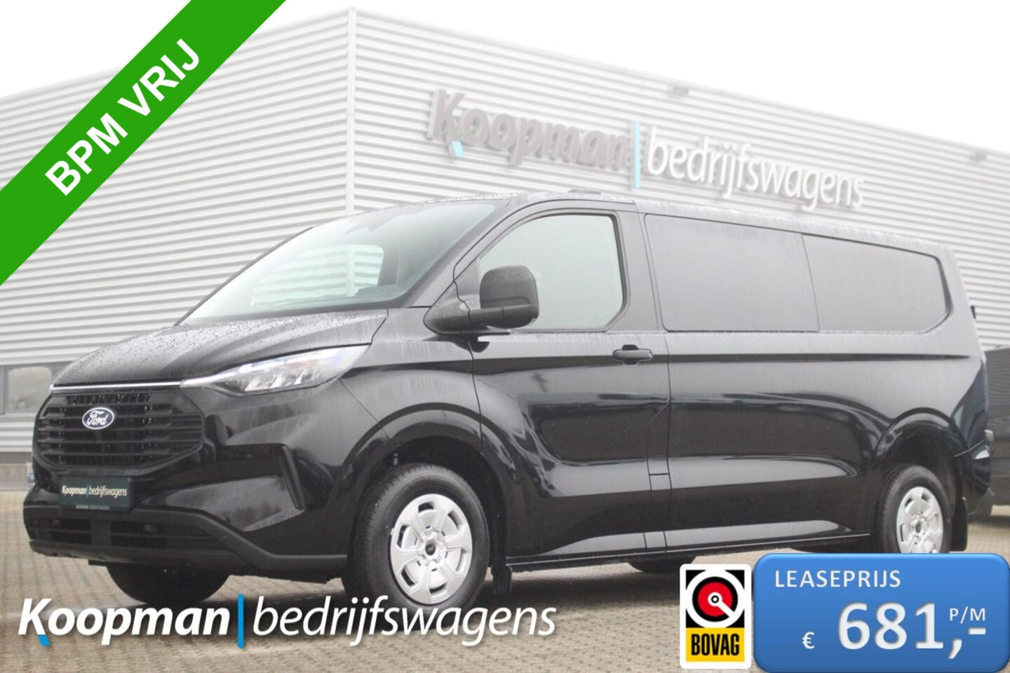Ford Transit Custom - 320 2.0TDCI 136pk L2H1 Trend DC | 6-Zits | Sync 4 13" | Keyless | Carplay/Android | Lease - AutoWereld.nl