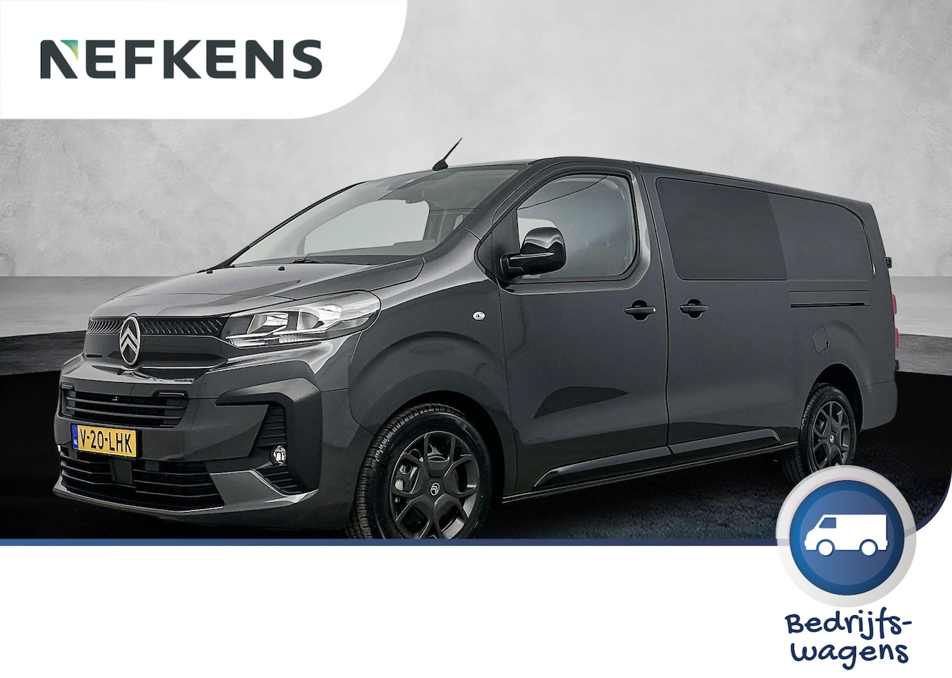 Citroën Jumpy - 2.0 180 pk Automaat Dubbele Cabine L3 | BPM VRIJ!! Navigatie | Camera | - AutoWereld.nl
