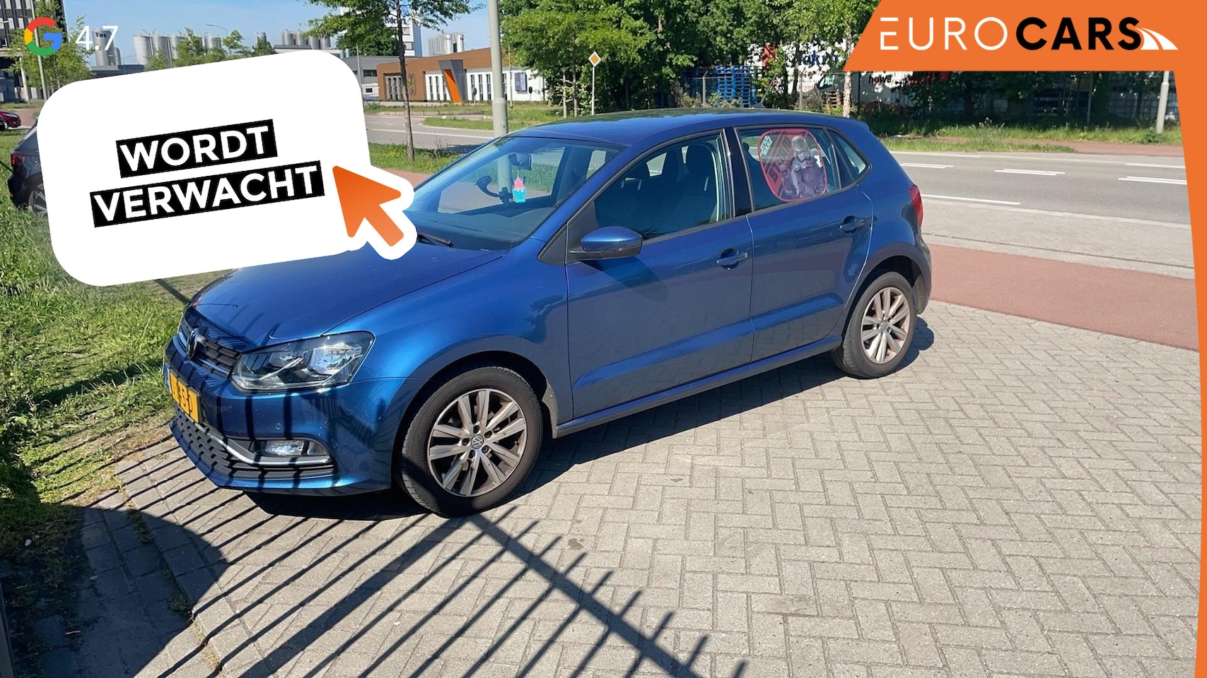 Volkswagen Polo - 1.2 TSI Comfortline Airco Cruisen control Parkeersensoren Navigatie Lichtmetalen velgen - AutoWereld.nl