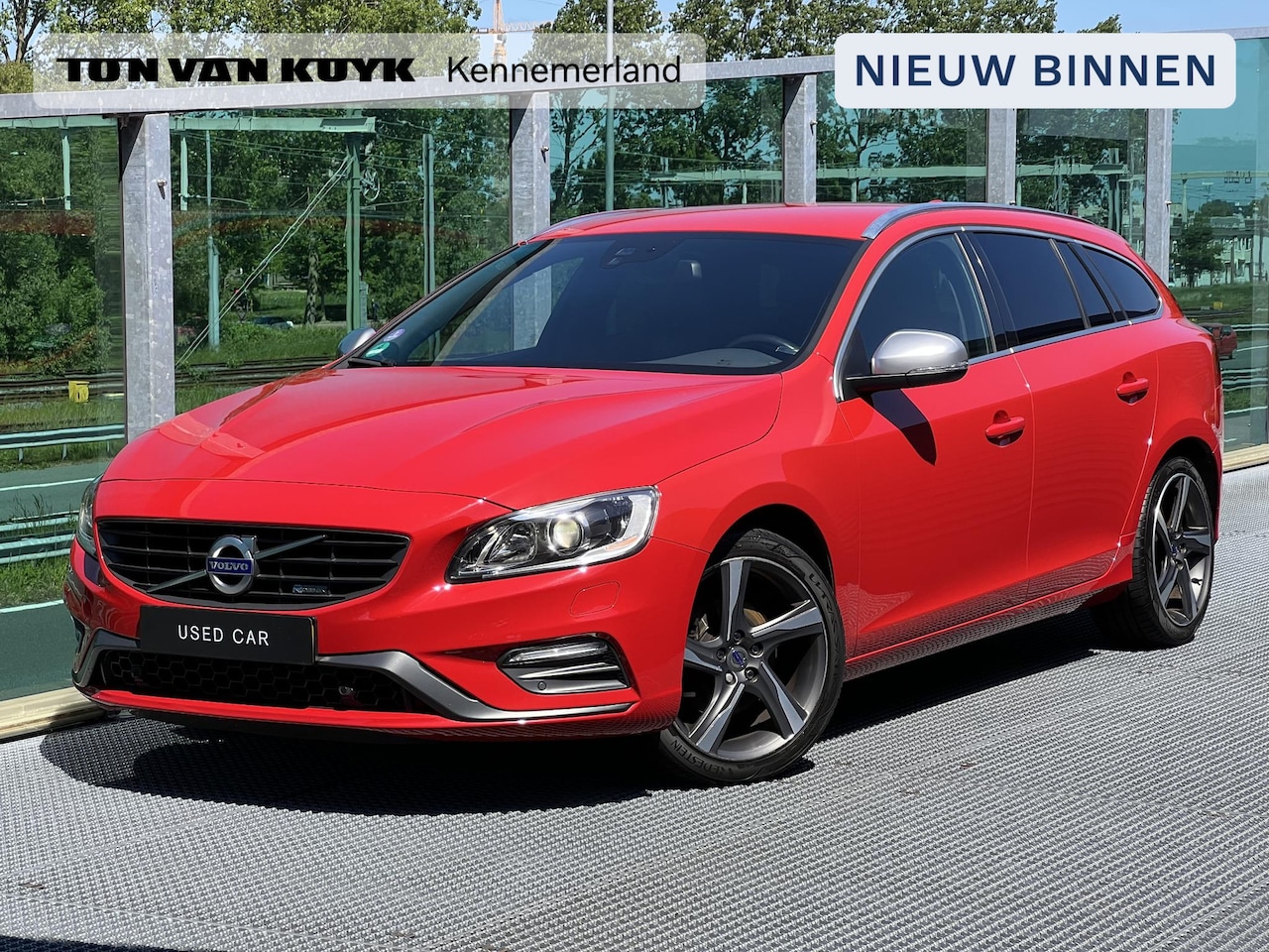 Volvo V60 - 1.6 T3 R-Design Zeer net! Stoelverwarming, Climate control, Adaptieve bochtverlichting, Tr - AutoWereld.nl