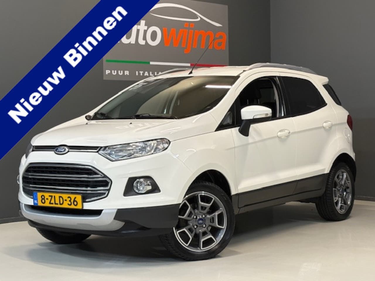 Ford EcoSport - 1.0 EcoBoost Titanium 17Inch L.M. velgen, cruise control - AutoWereld.nl