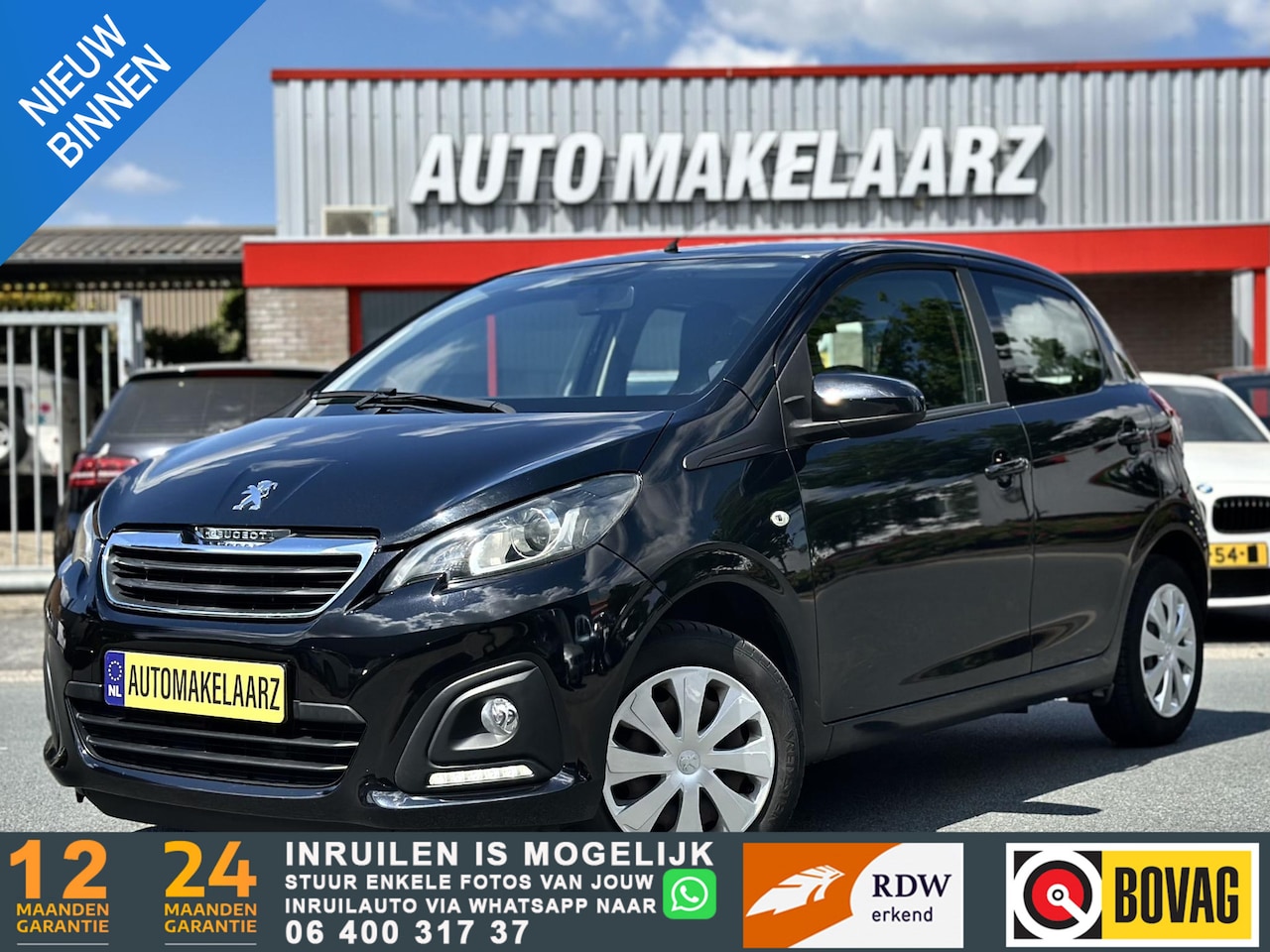 Peugeot 108 - 1.0 VTi Active NAP|1E EIGENAAR|AIRCO|AUTOMAAT - AutoWereld.nl