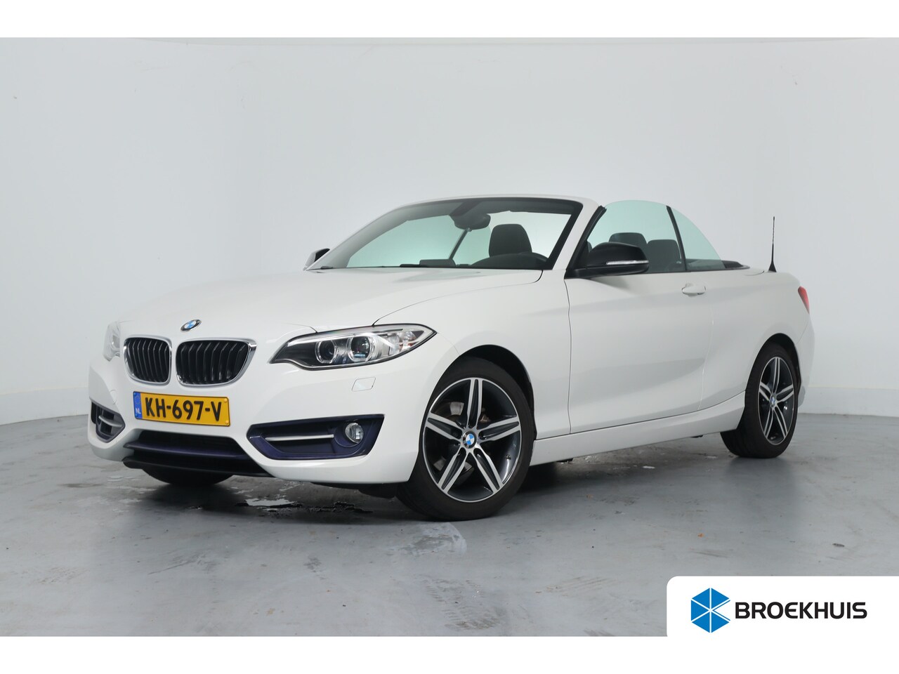 BMW 2-serie Cabrio - 218i Executive | 1e Eigenaar | Dealer OH! | Automaat | Climate Control | Xenon | Parkeerse - AutoWereld.nl