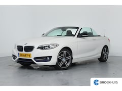 BMW 2-serie Cabrio - 218i Executive | 1e Eigenaar | Dealer OH | Automaat | Climate Control | Xenon | Parkeersen