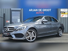 Mercedes-Benz C-klasse - 180 156PK AMG line Navi Cruise Ecc Trekhaak LED Leder