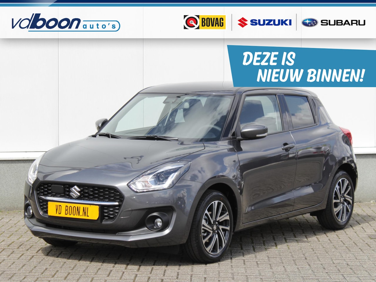Suzuki Swift - 1.2 Style Smart Hybrid | Navi | Adap. Cruise | Clima | Park sens | Lm-Velgen - AutoWereld.nl