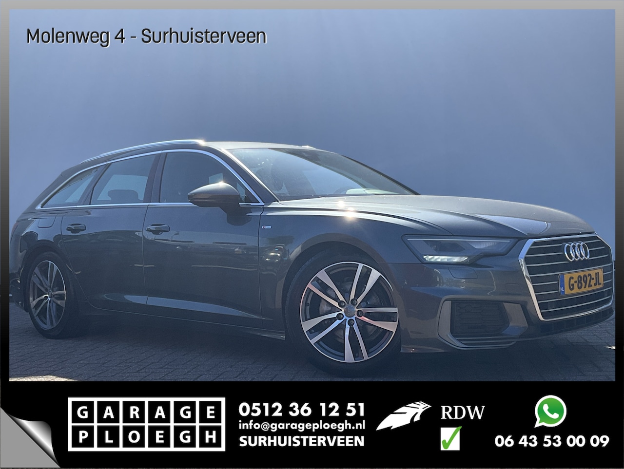 Audi A6 Avant - 40 TDI Sport S line edition Carplay Stoelver. Trekhaak Incl.BTW - AutoWereld.nl