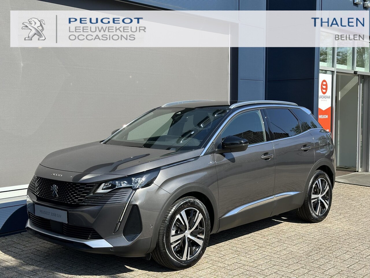 Peugeot 3008 - 1.6 HYbrid 225 PK GT | Unieke Showroomauto met slechts 321 KM ! | Navigatie | Stoelverwarm - AutoWereld.nl