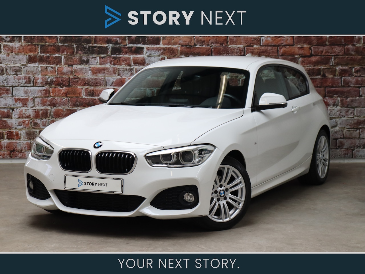 BMW 1-serie - 118i Executive M Sport Pakket 3 deurs / Navigatie / LED / Sportstoelen / Climate Control / - AutoWereld.nl