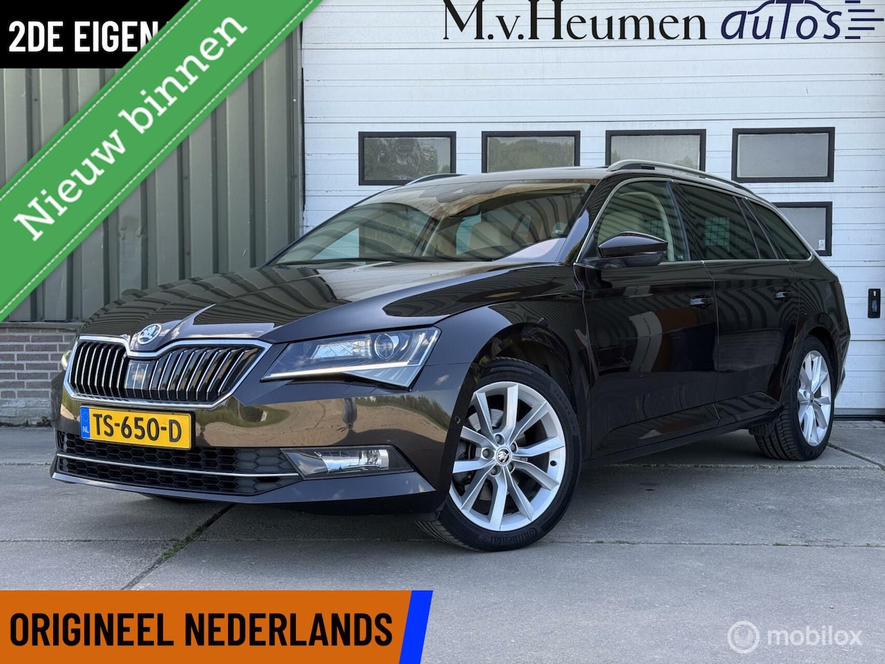 Skoda Superb Combi - 1.4 TSI 150PK Laurent&Klement Pano Adaptive Leder Trekhaak Canton - AutoWereld.nl
