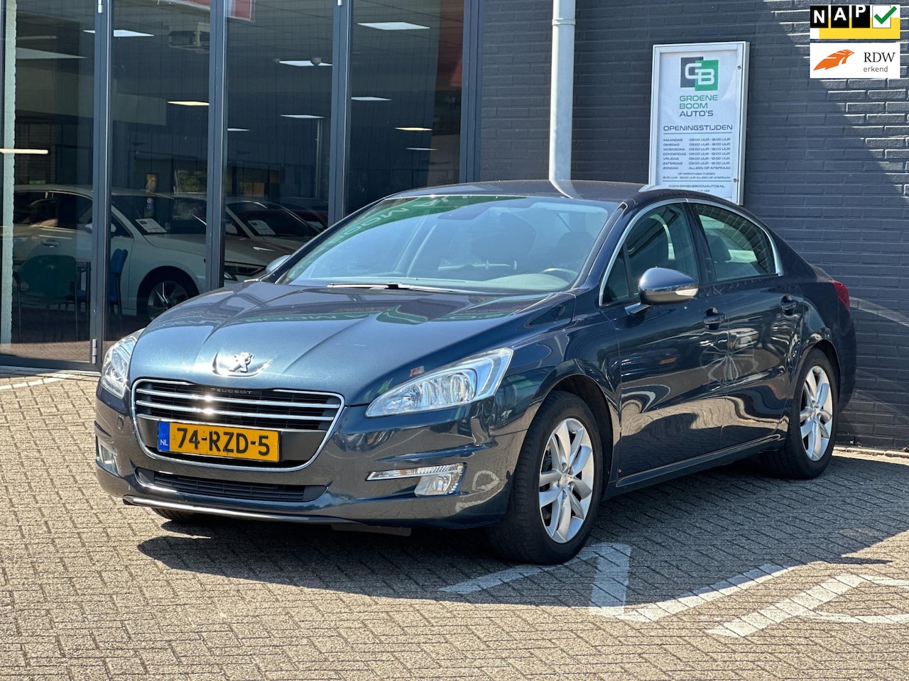 Peugeot 508 - 1.6 THP Active/AIRCO/PARKEERSENSOR/NL-AUTO NAP!! - AutoWereld.nl