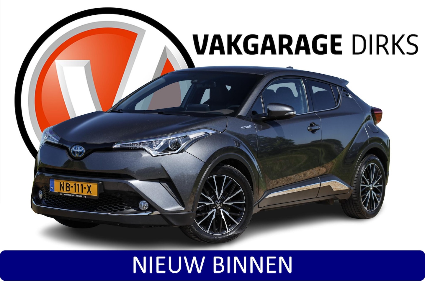 Toyota C-HR - 1.8 Hybrid First Edition ✅ ACC ✅ Camera ✅ JBL - AutoWereld.nl