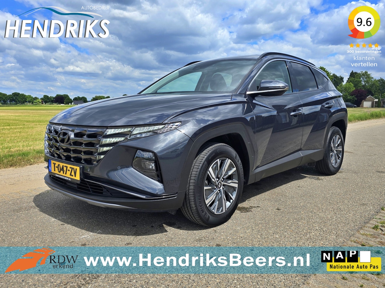 Hyundai Tucson - 1.6 T-GDI HEV Comfort Smart - 180 Pk - Euro 6 - ParkeerCamera - StoelVerwarming - AutoWereld.nl