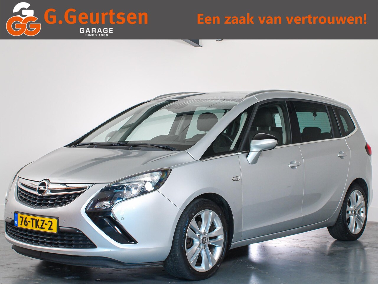 Opel Zafira Tourer - 1.4T Edition 7-Persoons, Trekhaak, Airco, Navigatie, Parkeersensoren - AutoWereld.nl