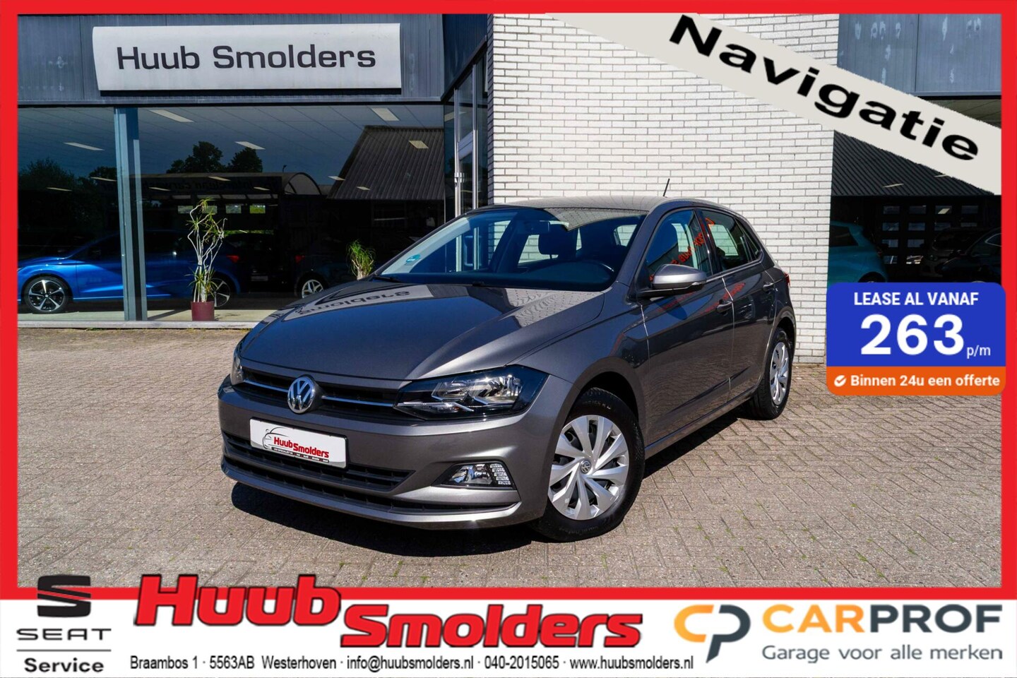 Volkswagen Polo - 1.0 TSI Comfortline Navi | Appelcarplay - AutoWereld.nl