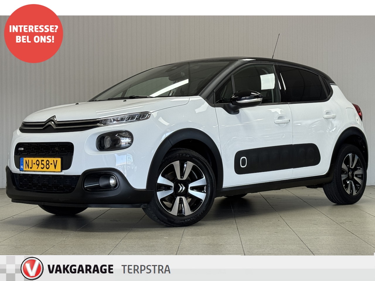 Citroën C3 - 1.2 PureTech Shine/ LED Dagrijverl./ Apple Carplay/ 16''LMV/ Camera/ Clima/ Navi/ Cruise/ - AutoWereld.nl