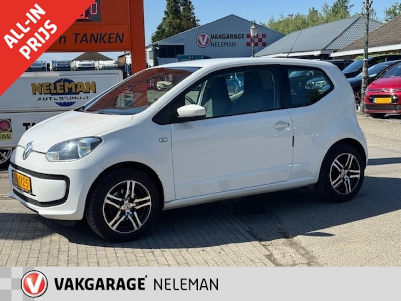 Volkswagen Up! - 1.0 60PK High up lichtmetaal airco bovag garantie - AutoWereld.nl