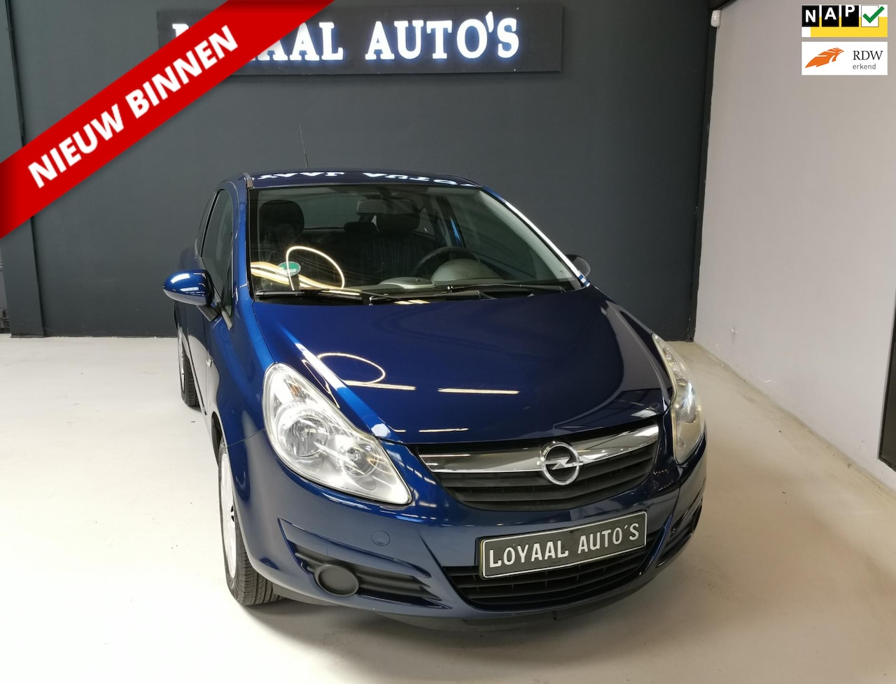 Opel Corsa - 1.2-16V Enjoy | AUT | AIRCO | ELEK.RAMEN | NAP | APK. - AutoWereld.nl