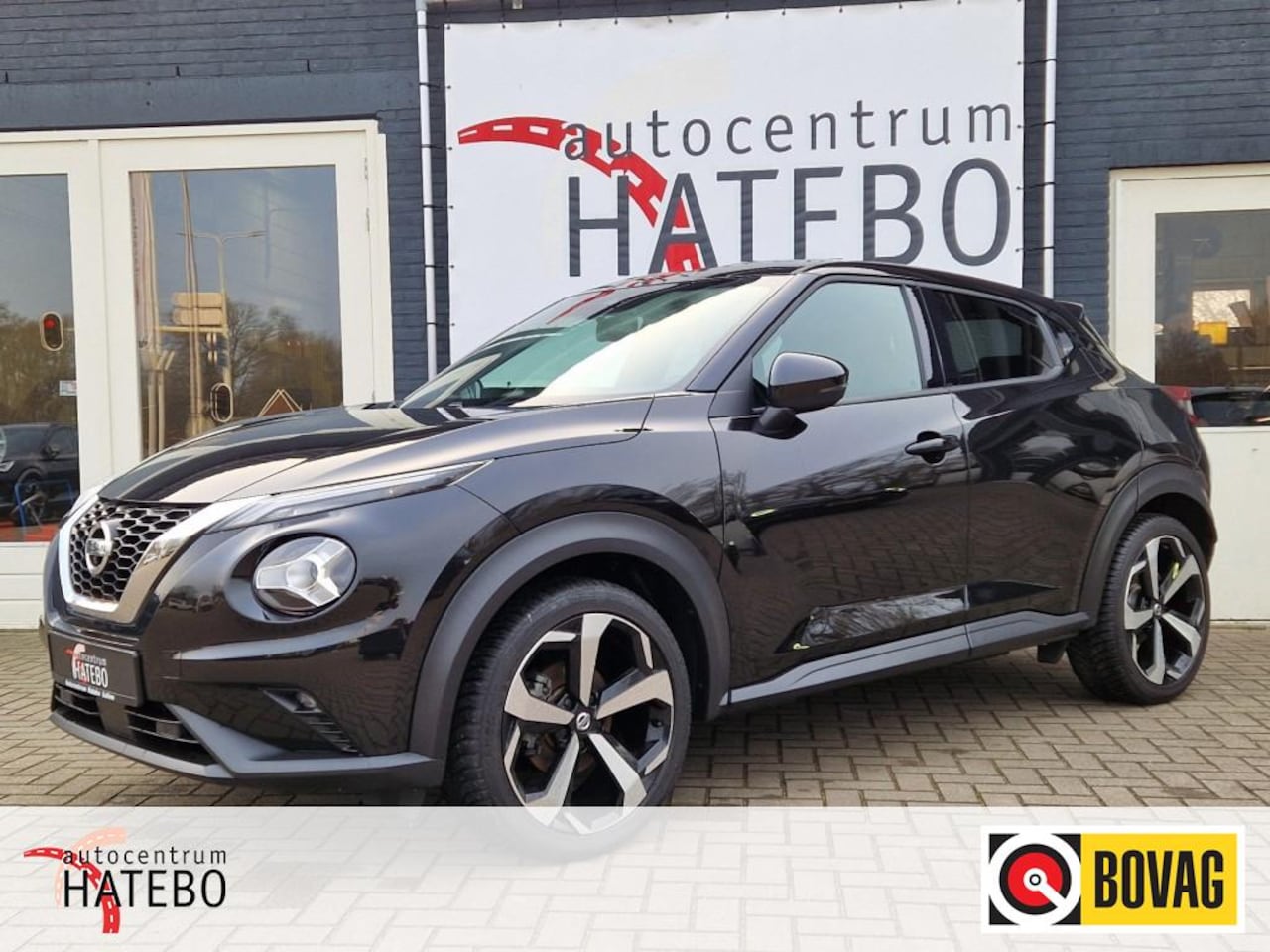 Nissan Juke - 1.0 DIGT TEKNA Aut. Navi Apple ADCR Bose Leder 360gr.Cam - AutoWereld.nl