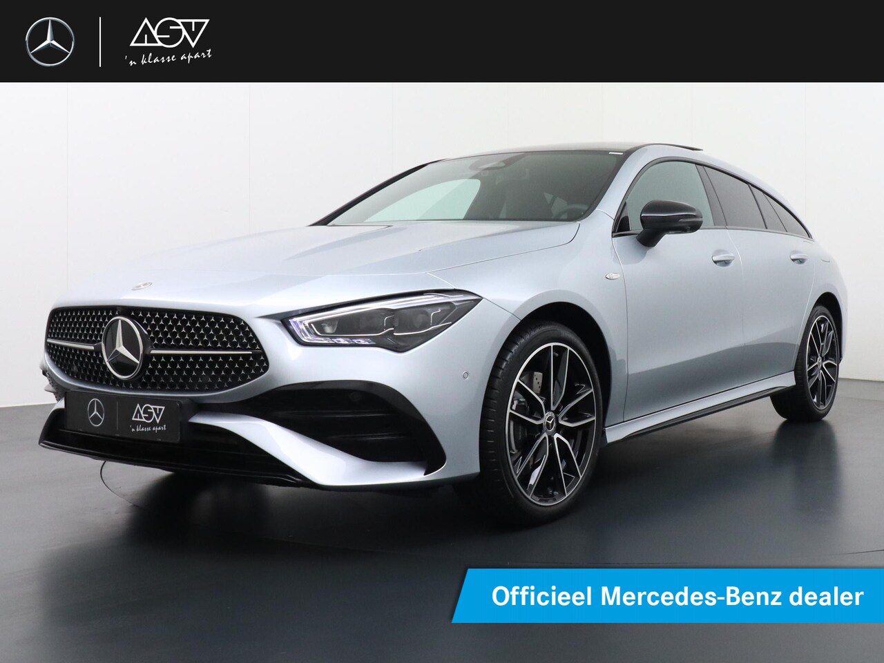 Mercedes-Benz CLA-klasse Shooting Brake - 250 e Business Solution AMG | Distronic Cruise Control | Panorama - Schuifdak | Trekhaak W - AutoWereld.nl