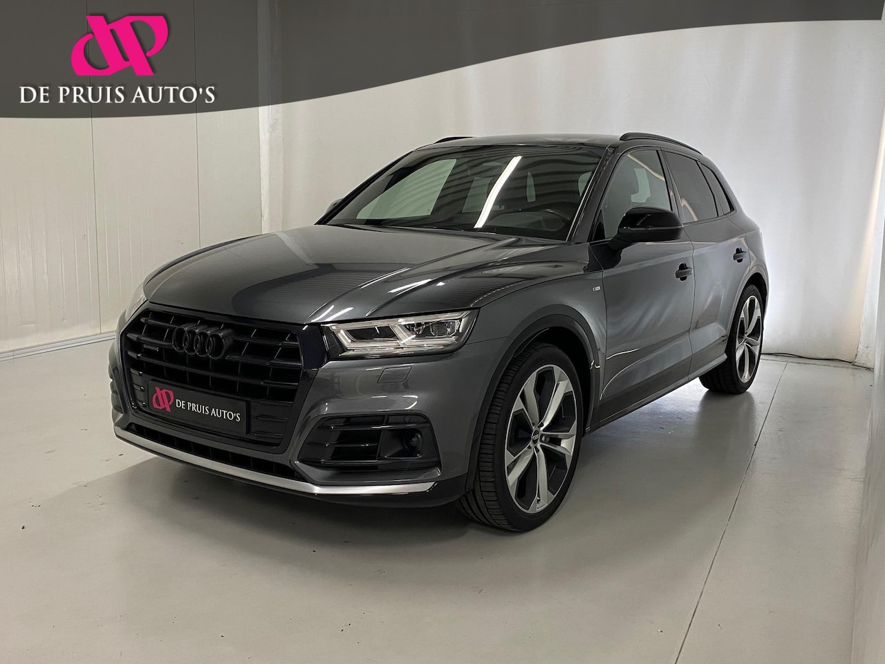 Audi Q5 - 45 TFSI quattro S edition 245PK Luchtvering 21" Velgen Zwart Optiek Carbon Keyless Go trek - AutoWereld.nl