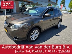 Nissan Qashqai - 1.2 Tekna Automaat , Panorama dak , Navigatie , Camera achter , Parkeerhulp , Bluetooth ,