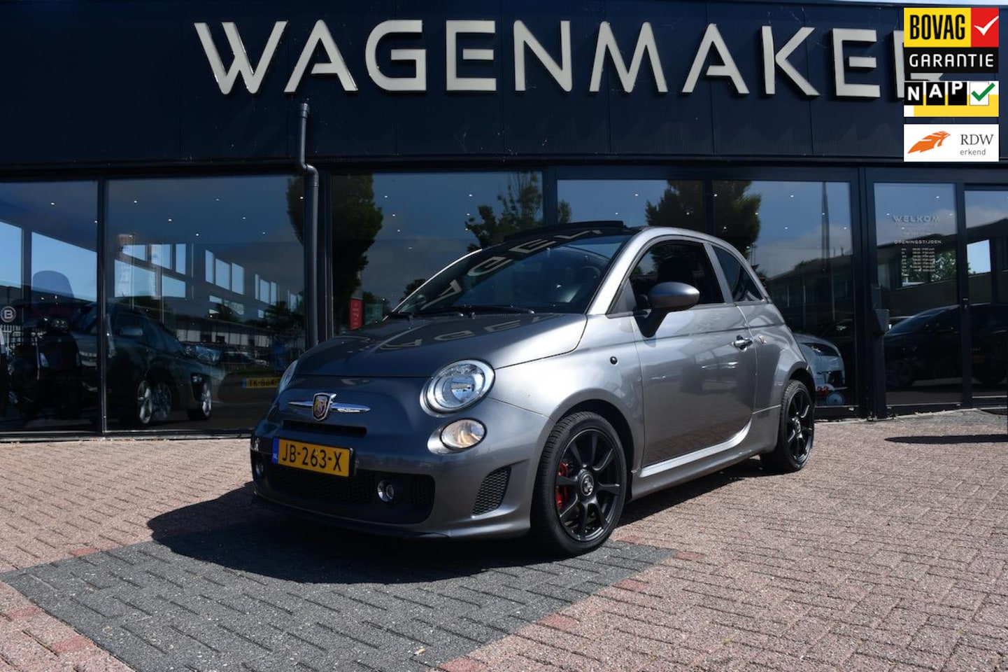 Fiat 500 C - 1.4-16V Abarth AUT|Clima|Open Dak| - AutoWereld.nl