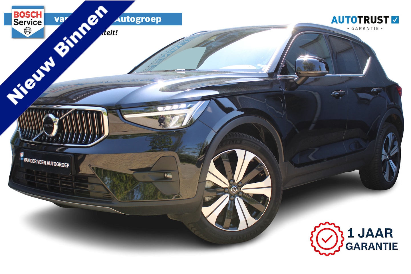 Volvo XC40 - 1.5 T5 Plug-in hybrid Ultimate Bright 262PK | Incl. 12 maanden Garantie | Panorama dak | A - AutoWereld.nl