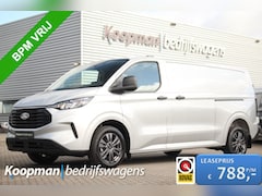 Ford Transit Custom - 320 2.0TDCI 170pk L2H1 Trend | 4x4 | AWD | 2-Zits | Automaat | L+R Zijdeur | Stoel+Stuurve