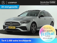 Mercedes-Benz C-klasse Estate - 300 e AMG Plug-In Hybride | AMG Line | Night Pakket | Panorama Schuif-Kanteldak | Trekhaak