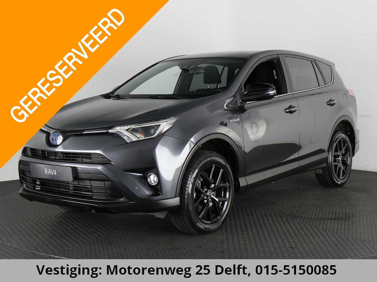 Toyota RAV4 - 2.5 HYBRID BLACK EDITION AUTOMAAT NAVI.PDC.SLECHTS 85.000 KM. GARANTIE TOT 6-2028* - AutoWereld.nl