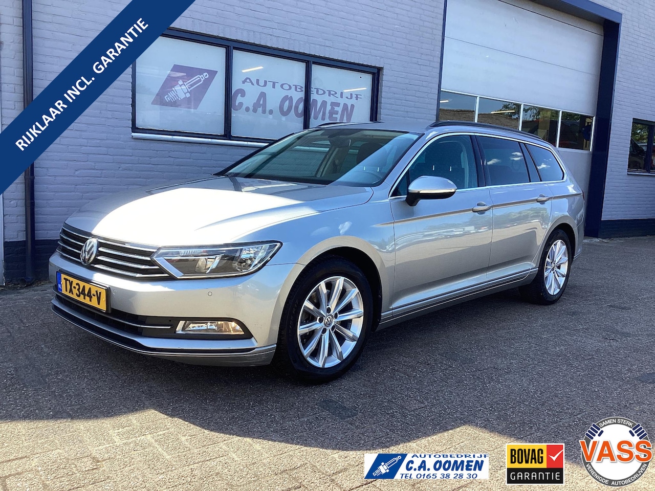 Volkswagen Passat Variant - 2.0 TDI Highline Automaat, Nieuwe distributie, Trehaak, lm velgen, airco automatisch, comf - AutoWereld.nl