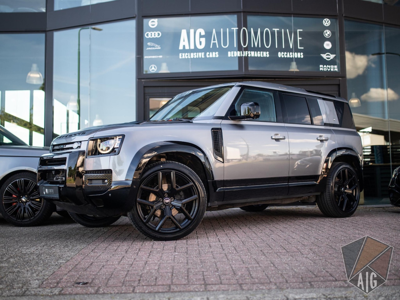Land Rover Defender 110 - 2.0 D200 110 HSE X-Dynamic | Luchtvering | Meridian | Leder | 360° Camera | Keyless | 23" - AutoWereld.nl
